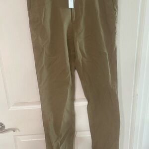 Banana Republic Aiden Chino Slim Fit Pants Khaki 31x32 NWT